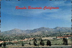 Rancho Bernardo California Postcard Postcard