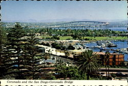 Coronado And The San Diego-Coronado Bridge Postcard