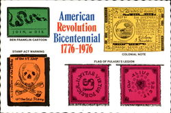 Designs Of The American Revolution Postcard