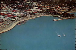 Charlotte Amalie Waterfront Postcard