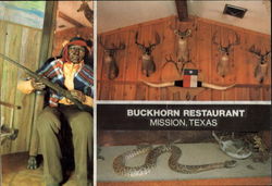 Buckhorn Restaurant Postcard