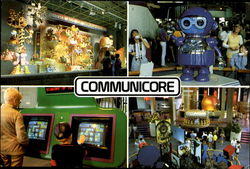 Epcot Communicore Postcard