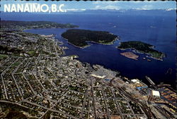 Aerial View Postcard