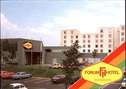 Forum Hotel Wiebsaden Wiesbaden, Germany Postcard Postcard