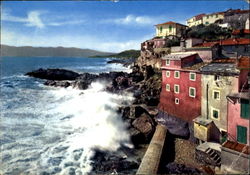 Tellaro Italy Postcard Postcard