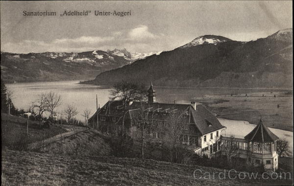Sanatorium Adelhgeid Unter-Aegeri Unterägeri Switzerland