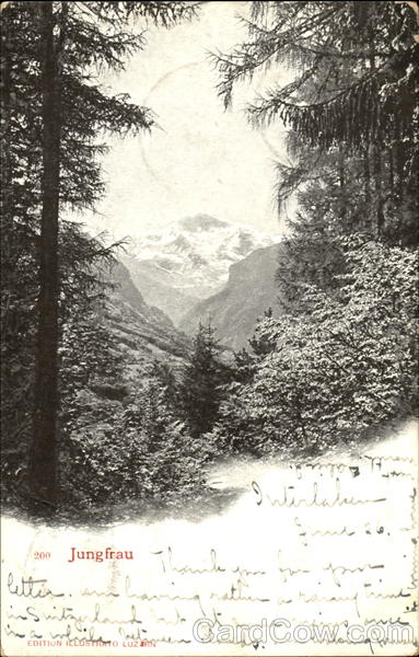 Jungfrau. Interlaken Scenic Switzerland