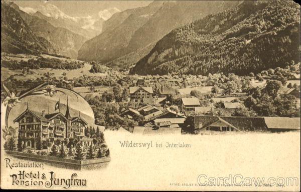 Hotel & Pension Jurgfrau wilderswil Switzerland