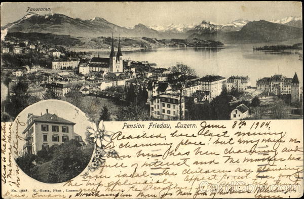 Pension Friedau Luzern Switzerland