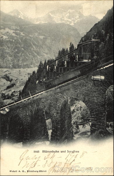 Murrenbahn und Jungfrau Scenic Switzerland