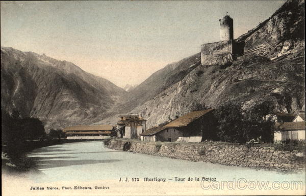 Tour de la Batiaz Martigny Switzerland