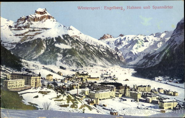 Winter Sport Engelberg Switzerland