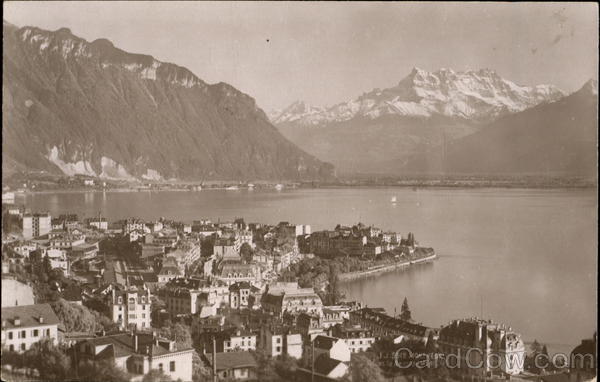 Cityscape Montreux Switzerland