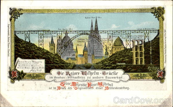 Die Kaiser Wilhelm Brucke Germany