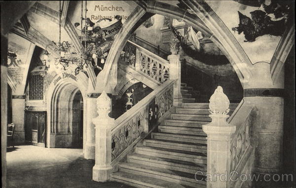 Munich, city hall basement Germany