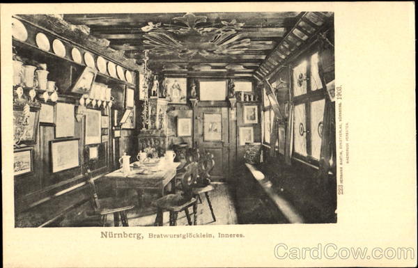 Nurnberg Bratwurstglocklein Nuremberg Germany