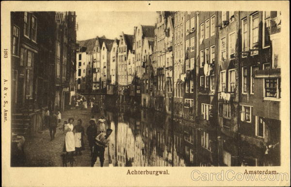 Achterburgwal Amsterdam Netherlands