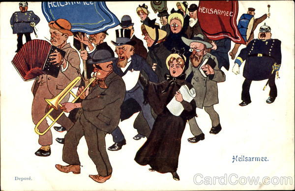 Salvation Army Caricature Germany