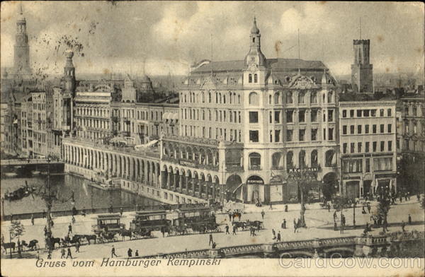 Gruss vom Hamburger Rempinski Germany