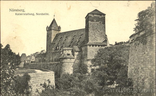 Kaiserstallung, Nordseite Nuremburg Germany