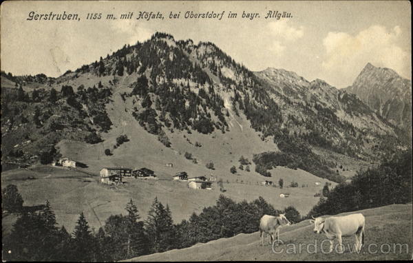 Mountain view Gerstruben Germany
