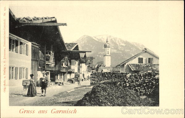 Gruss aus Garmisch Garmisch-Partenkirchen Germany