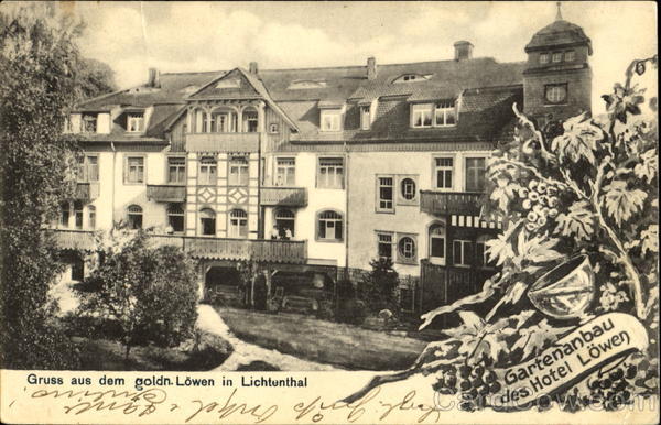 Hotel Zum goldenen Löwen Lichtenthal Germany