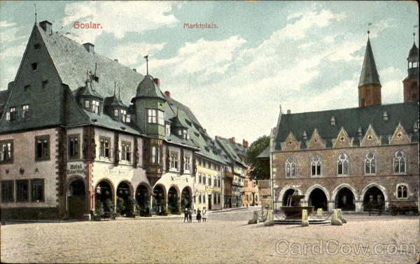 Goslar. Marketplace Germany