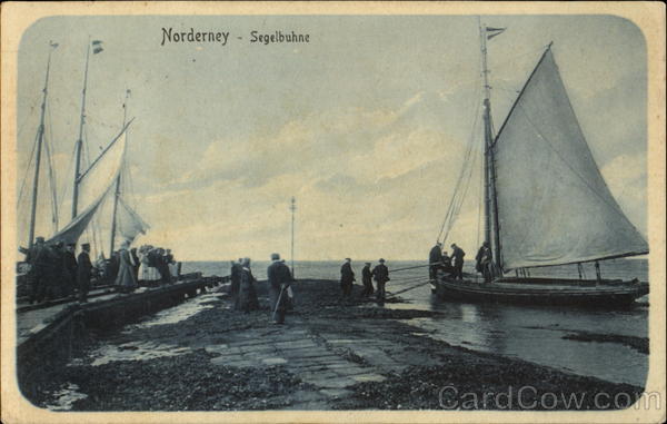 Segelbuhne Norderney Germany