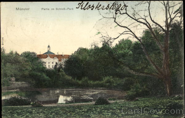 Partie in Schloss Park Munster Germany
