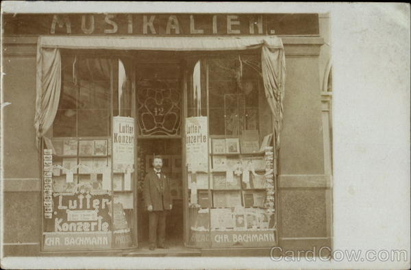 Shop of sheet music Germany