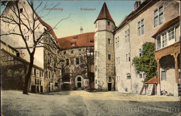 Cadolzburg. Castle Courtyard Germany