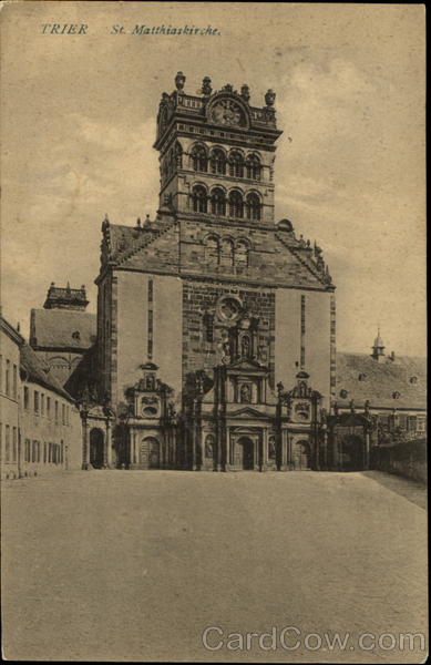 Trier. St. Matthias Abbey Church Germany