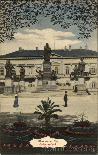 Worms a. Rh. Lutherdenkmal Germany