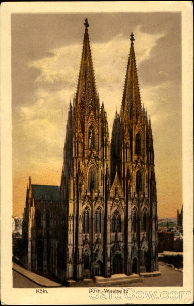 Köln. Dom Westseite Deutschland Germany