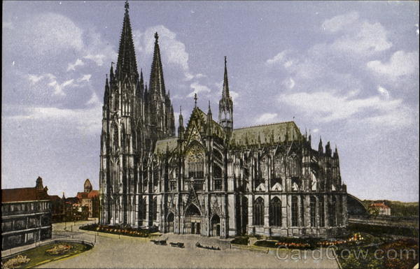 Cologne Cathedral, southern view Germany