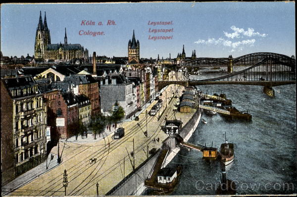 Köln a. Rh. Legstapel Germany
