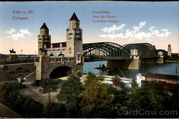Cathderal bridge cologne Germany