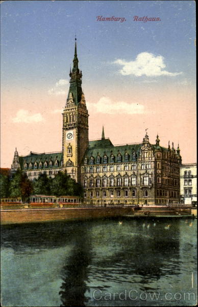Hamburg. City Hall Germany