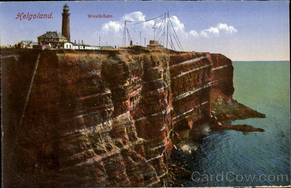 Westküste Helgoland Germany