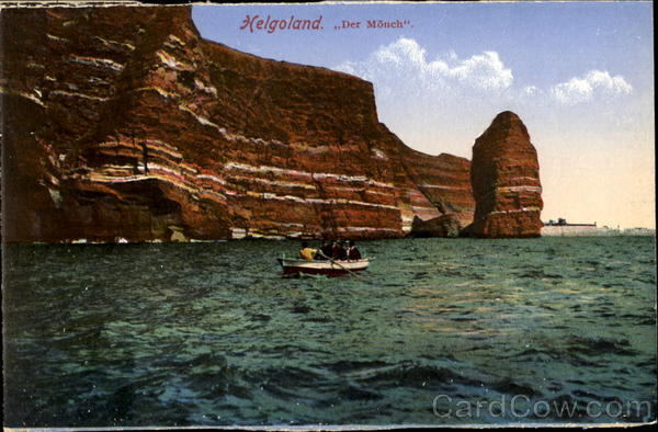 Helgoland. Der Mönch Deutschland Germany