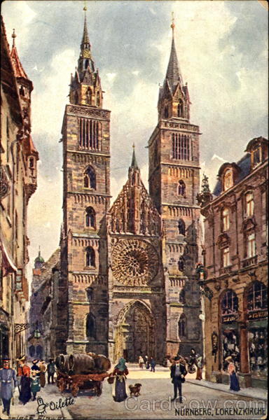 Lorenzkirche Nuremberg Germany