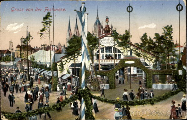 Greetings from the 'Oktoberfest' Munich Germany