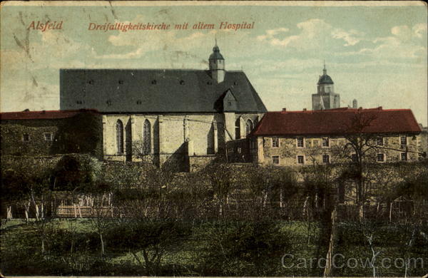 Dreifaltigkeitskirche mit altem Hospital Alsfeld Germany