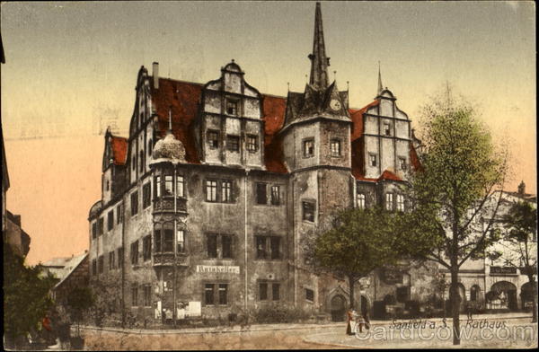 Saalfeld a.S. (an der Saale) - Rathaus Germany