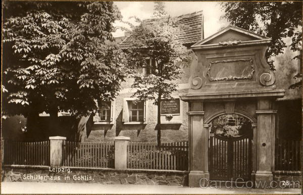 Leipzig, Schiller House in Gohlis Germany