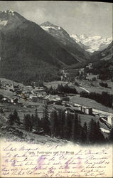 Pontresina und Val Rosen Postcard