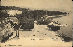 Ouchy Wharf Postcard