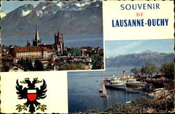 Souvenir De Lausanne-Ouchy Postcard