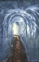 Eigergletscher. Eisgrotte. (Glacier 'Eiger'. Ice Grotto.) Scenic, Switzerland Postcard Postcard